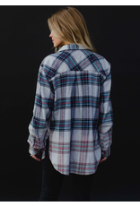 Panache Winter Blue & Gray Flannel (S-XL)