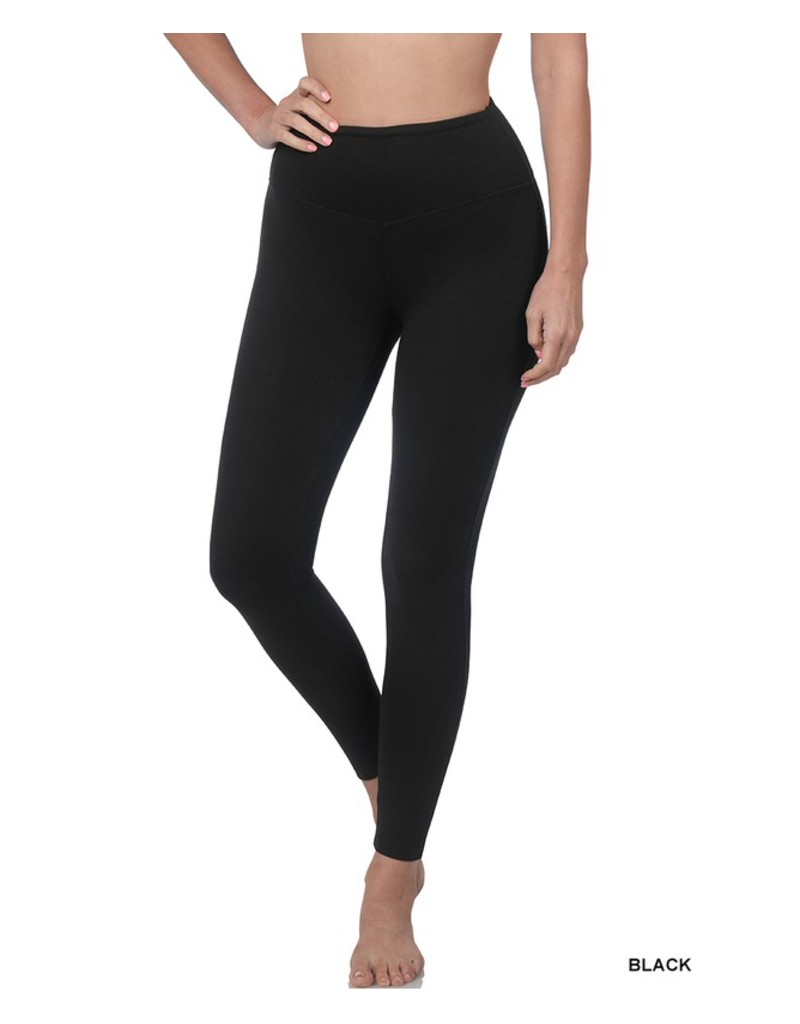 Black Butter High-Waist Leggings