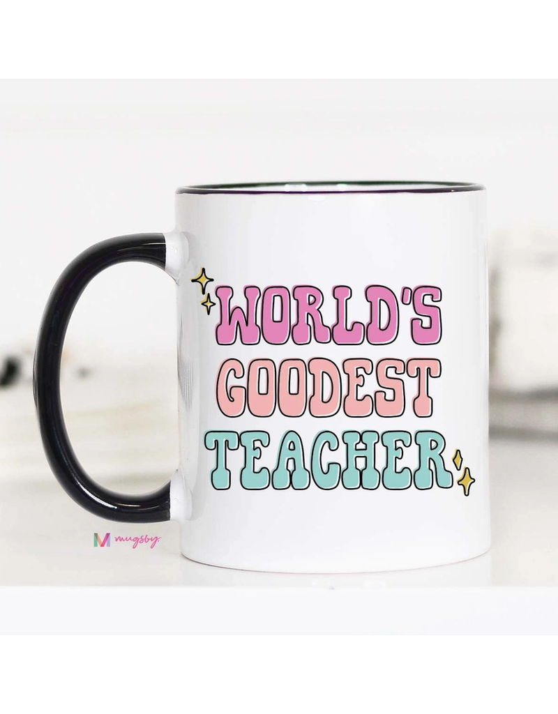 Mugsby Goodest Teacher Mug