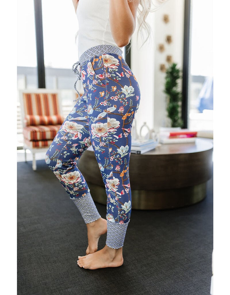 Ampersand Ave Dancing Floral Joggers (S-3XL) - Loyal Tee Boutique