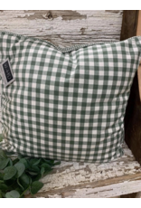 WS Home Decor Grey Gingham 20"x20" Pillow (Local P/U Only)