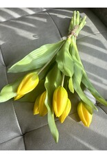 WS Home Decor 12" Yellow Tulip Bundles