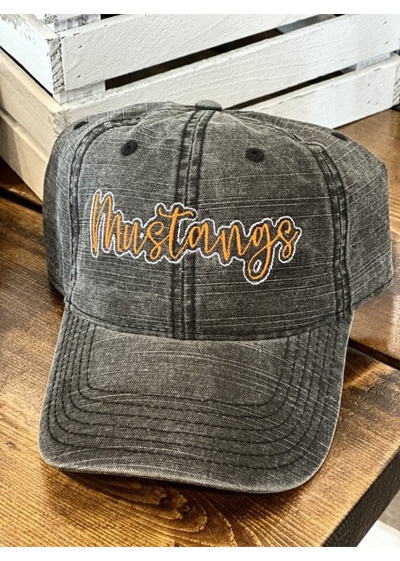 Ask Apparel Mustangs Charcoal Hat