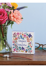Primitives by Kathy Mini Kindness is Beautiful Block Sign