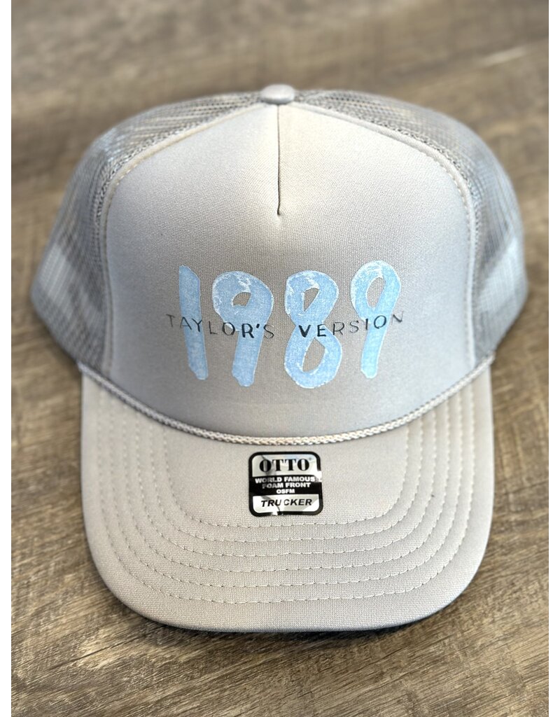 Space 46 Gray 1989 Trucker Hat