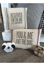 Primitives by Kathy Reserved for the Dog Mini Pillow
