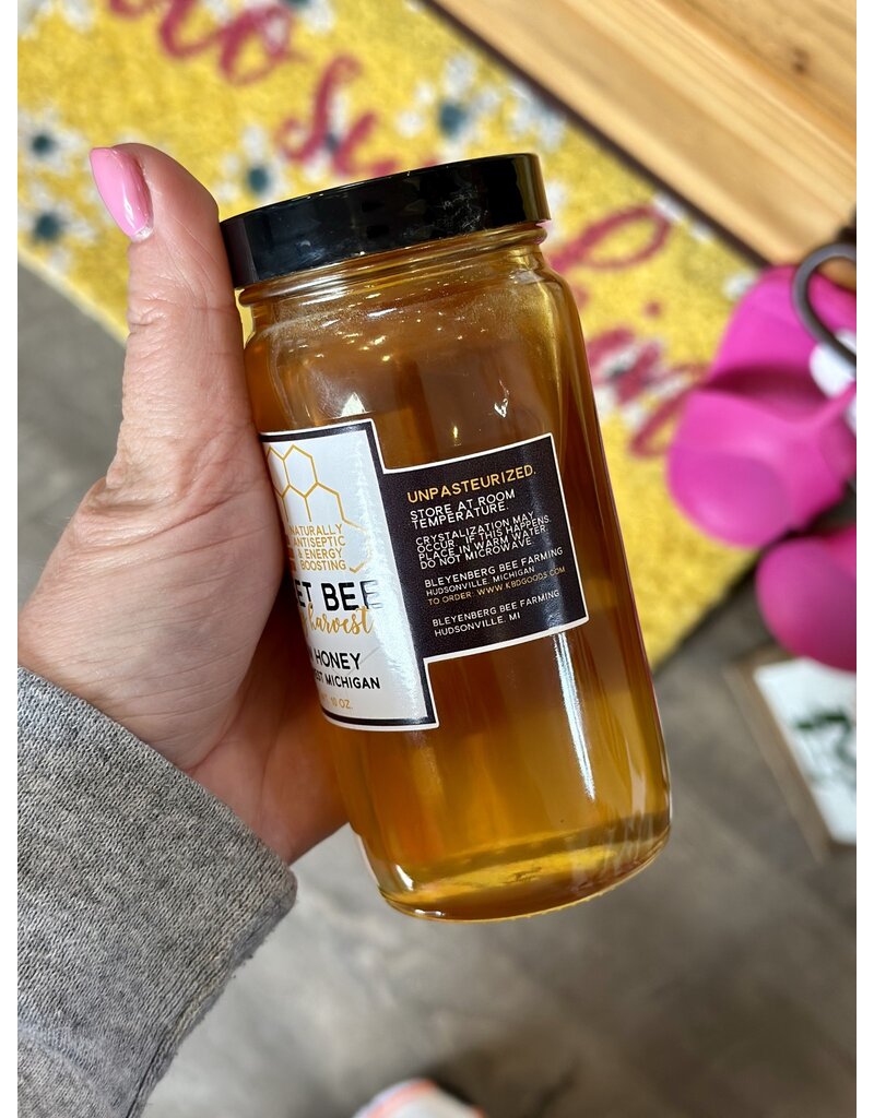 Simply Stated Michigan's Sweet Bee Raw Honey