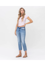 Lovervet by Vervet Lovervet MR Crop Denim (25-32)