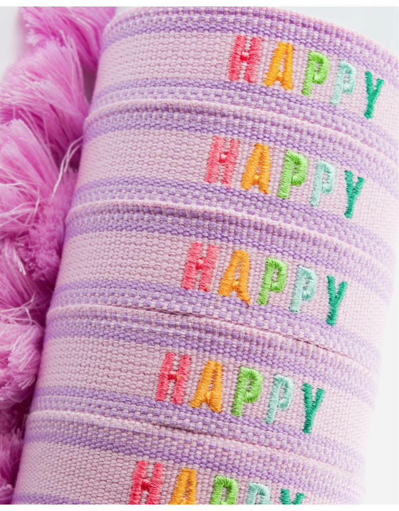 Cleary Lane Positive Embroidered Bracelets