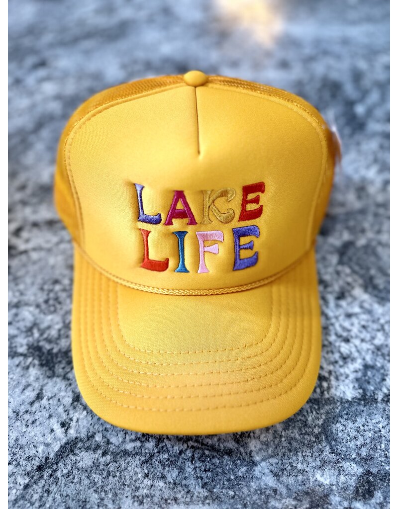 Katydid Mustard Lake Life Foam Trucker Hat