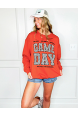 Gildan Orange Game Day Crew Sweatshirt (S-2XL)