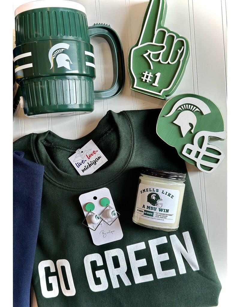 Gildan MSU Go Green Crew (S-3XL)