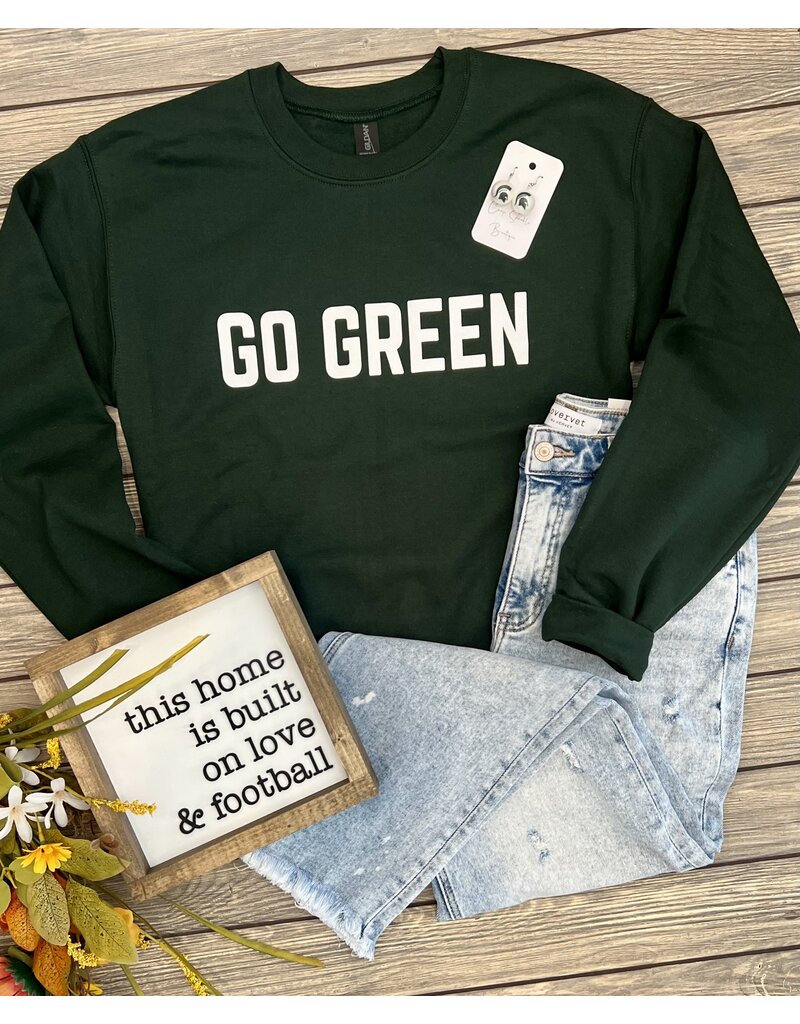 Gildan MSU Go Green Crew (S-3XL)