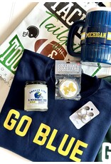 Gildan Michigan Go Blue Crew (S-3XL)
