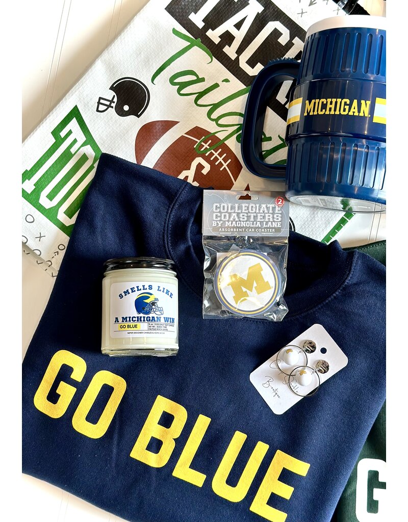 Gildan Michigan Go Blue Crew (S-3XL)