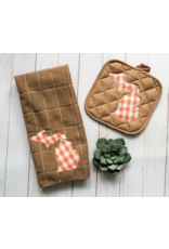 Plaid Spirit Potholder & Towel Kitchen Set