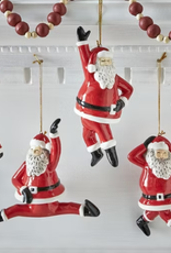 TAG TAG Hand Up Dancing Santa Ornament