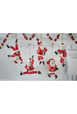 TAG TAG Hand Up Dancing Santa Ornament