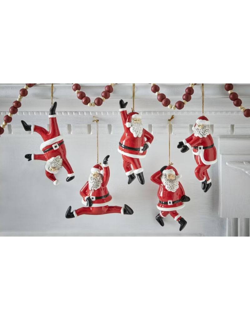 TAG TAG Hand Up Dancing Santa Ornament