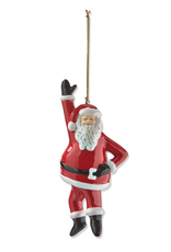 TAG TAG Hand Up Dancing Santa Ornament