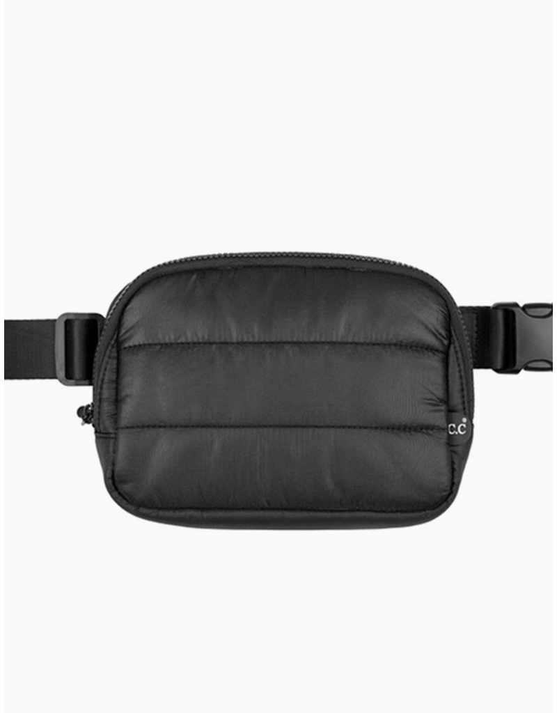 C.C. Black C.C. Puffer Fanny Pack