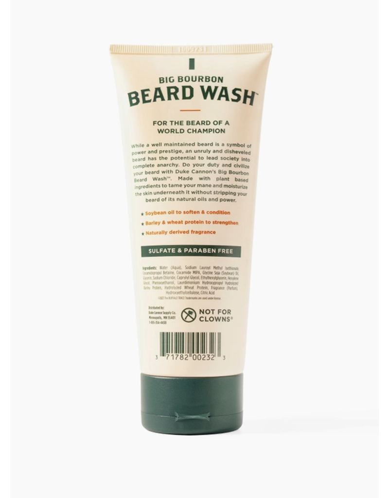 Duke Cannon Big Bourbon Beard Wash