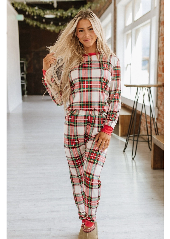 Liam & Co Holiday Plaid Christmas Pajamas (S-2XL)