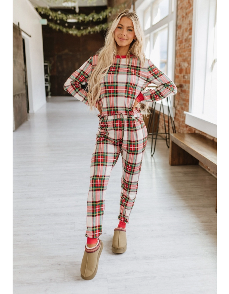 Liam & Co Holiday Plaid Christmas Pajamas (S-2XL)