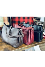 Handbag Factory Corp *PRICE DROP* Boho Buckle Bag (Black/Chocolate/Tan/Burgundy)