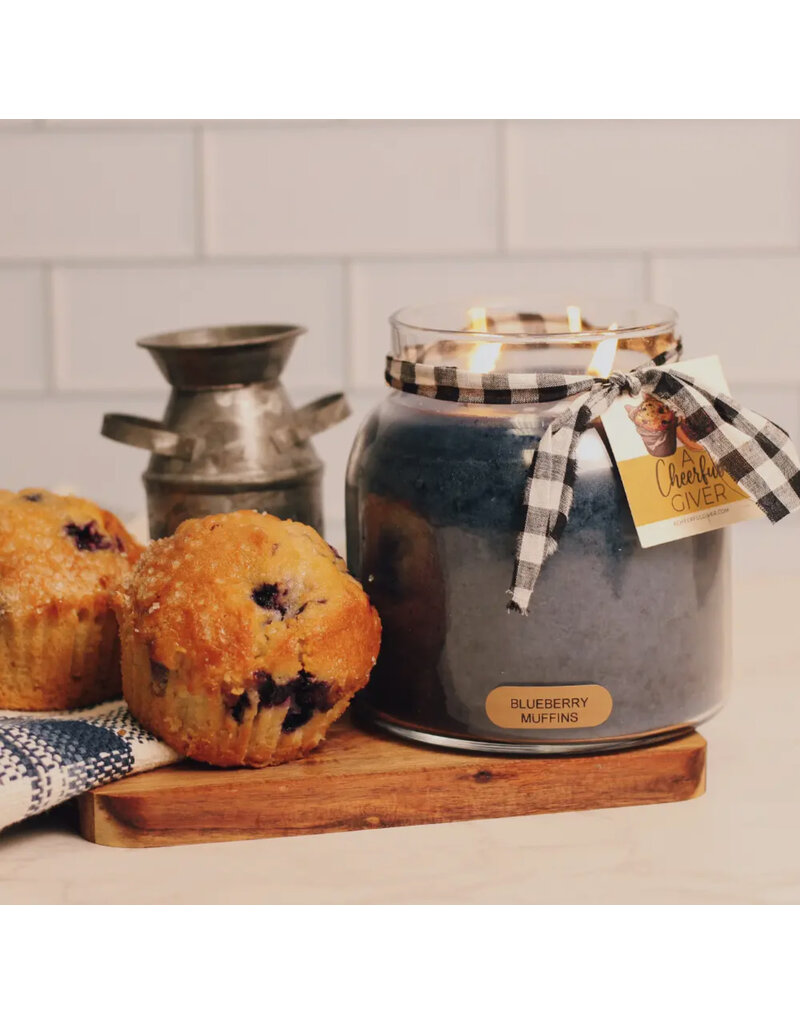 A Cheerful Giver 34oz Cheerful Blueberry Muffin Candle