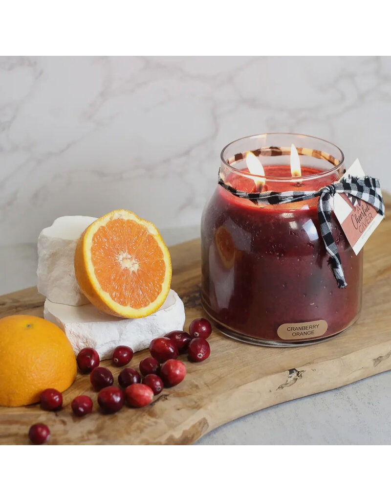 A Cheerful Giver 34oz Cheerful Cranberry Orange Candle