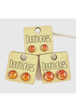 Southern Charm Trading Co 12mm Basketball Stud Earrings