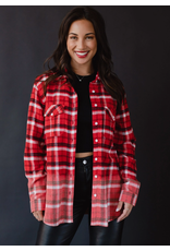 Panache Feel the Love Red & Black Flannel (S-XL)