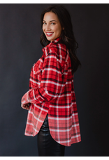 Panache Feel the Love Red & Black Flannel (S-XL)