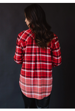 Panache Feel the Love Red & Black Flannel (S-XL)