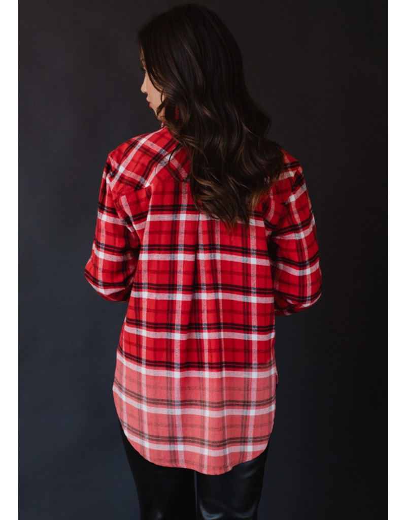 Panache Feel the Love Red & Black Flannel (S-XL)