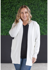 Michelle Mae MM White Pocket Cardigan (S-2XL)
