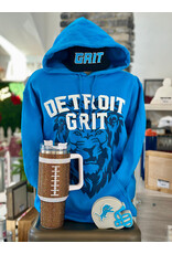 Gildan Detroit Lions Grit Blue Hoodie (S-3XL)