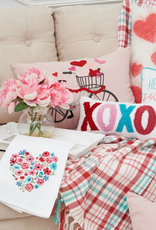 C&F Mini XOXO Throw Pillow *SALE*