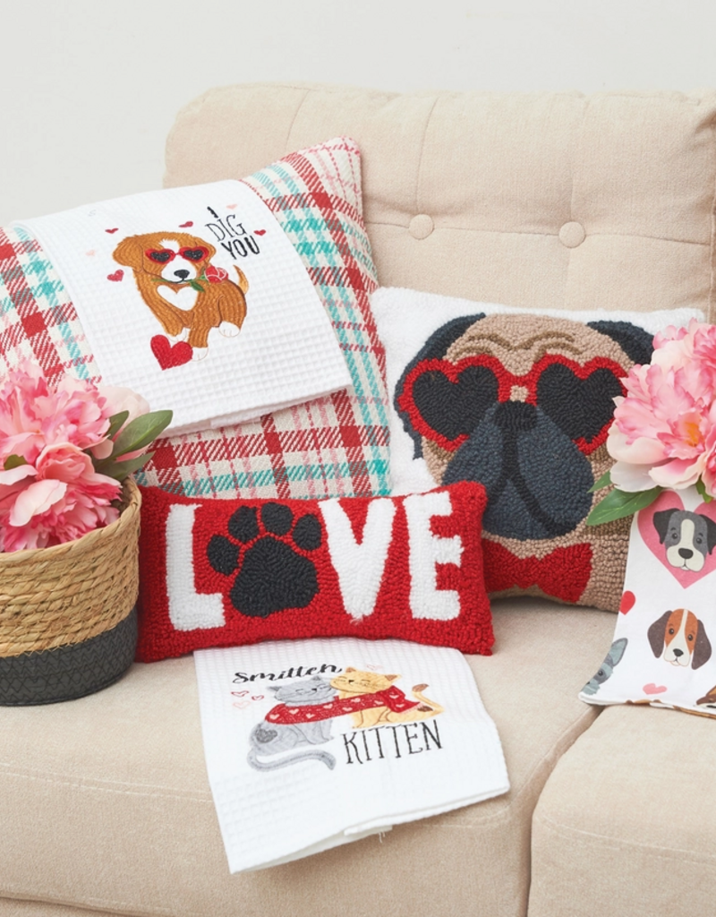 C&F Mini Love Paw Throw Pillow *SALE*