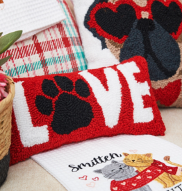 C&F Mini Love Paw Throw Pillow *SALE*