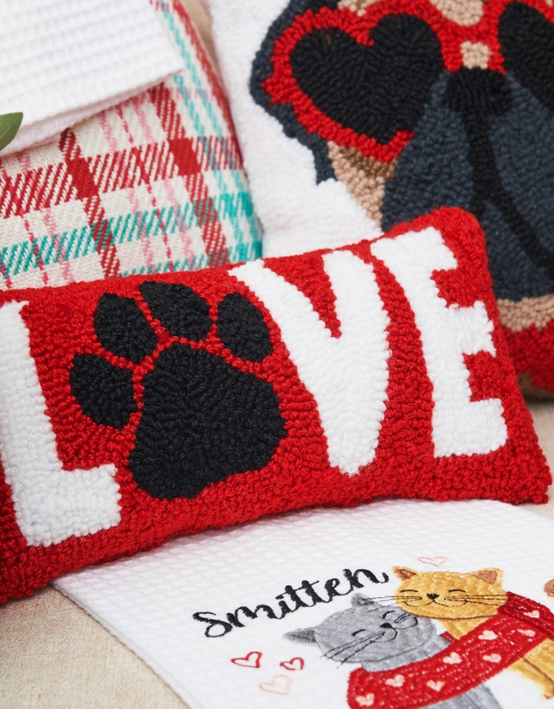 C&F Mini Love Paw Throw Pillow *SALE*