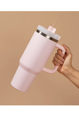 Sweet Water Decor Baby Pink 40oz Travel Tumbler
