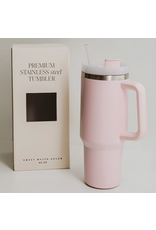 Sweet Water Decor Baby Pink 40oz Travel Tumbler