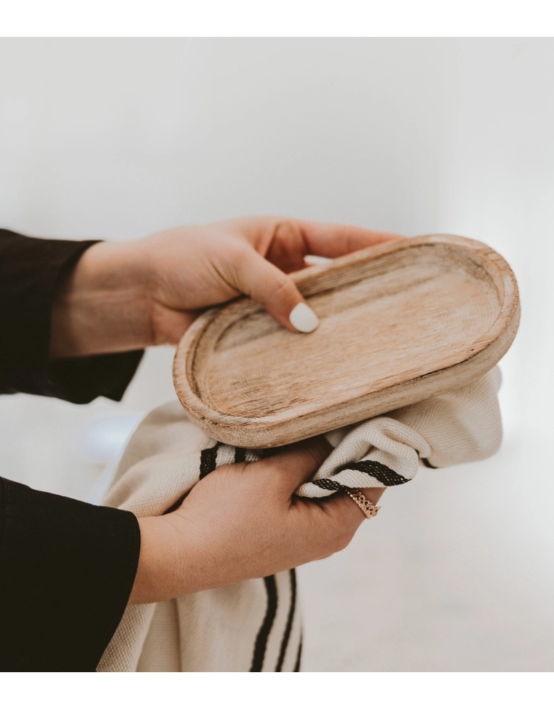 Sweet Water Decor Small Rustic Wood Tray