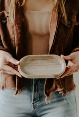 Sweet Water Decor Small Rustic Wood Tray