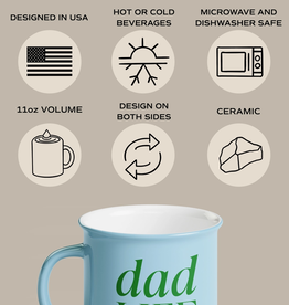 Sweet Water Decor Dad Life Campfire Mug
