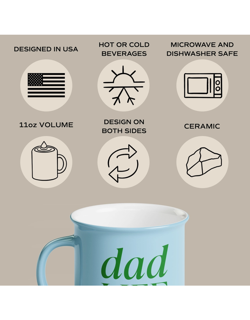Sweet Water Decor Dad Life Campfire Mug