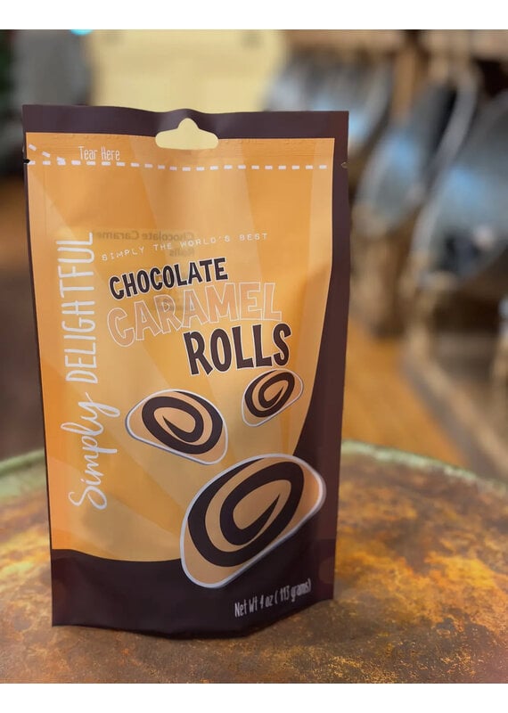 Simply Delightful Michigan Made Chocolate Caramel Roll Candy