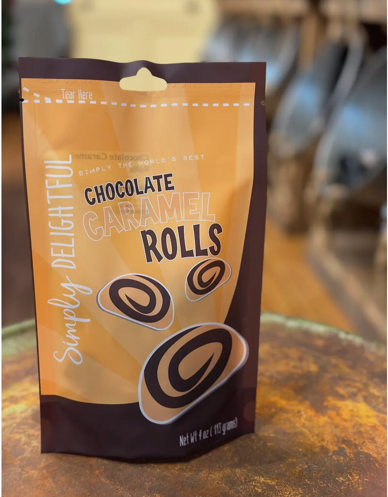 Simply Delightful Michigan Made Chocolate Caramel Roll Candy